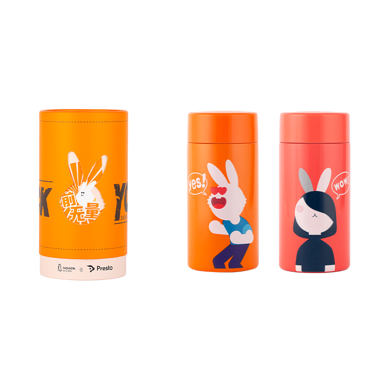 K.S.转运魔盒浦利斯兔迷你保温杯   KS-690
