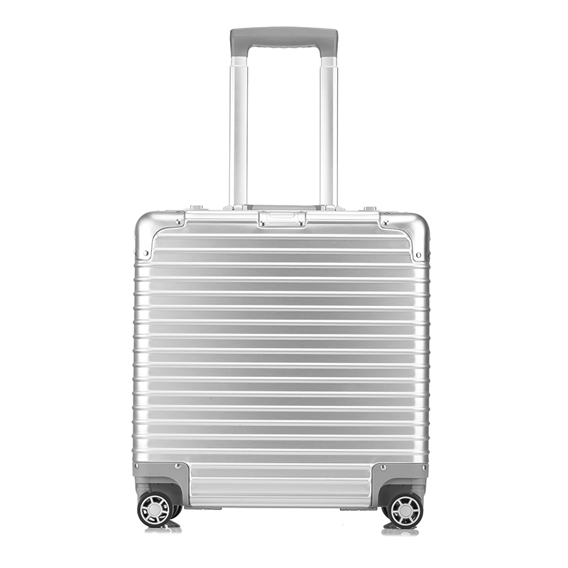 三品松ABS+PC18寸高档多隔层铝框登机拉杆箱MF-1609