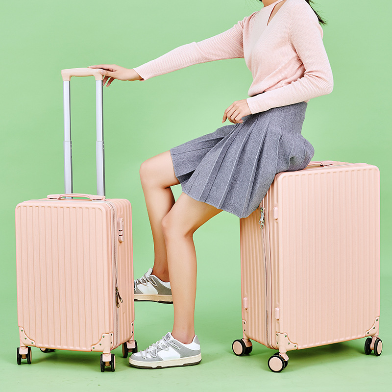 三品松时尚飞机论拉链拉杆箱MF-888